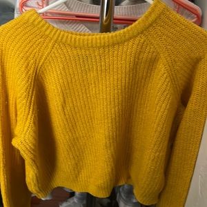 Yellow Forever21 Sweatshirt